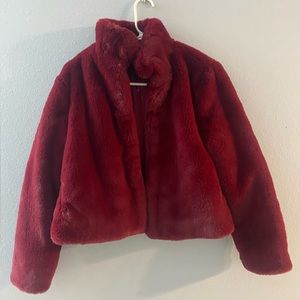 Plush jacket